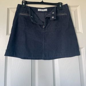Abercombie & Fitch Corduroy Mini Skirt